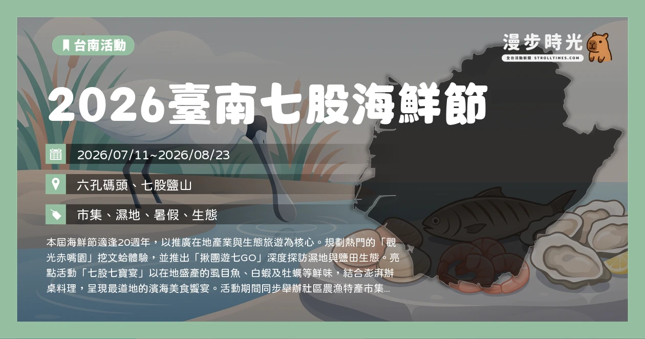 2026臺南七股海鮮節